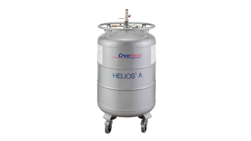 Helios - Flüssiges Helium lagern und transportieren